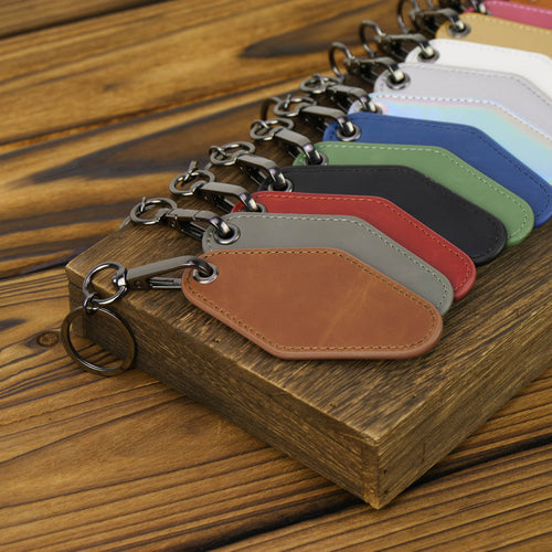 Custom Personalized Motel Keychain