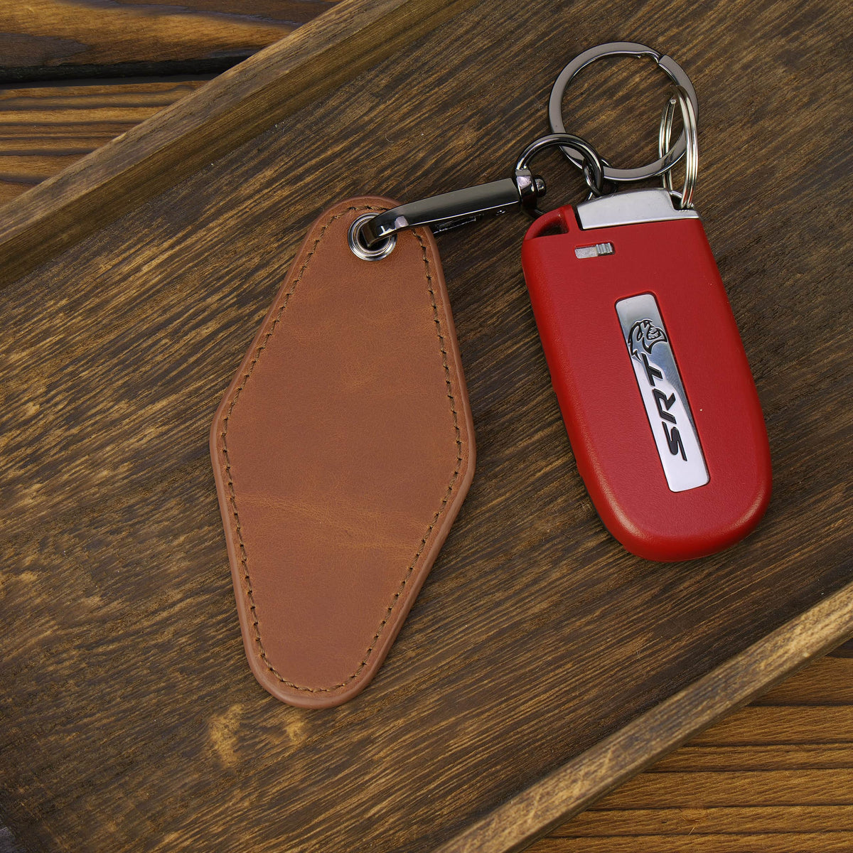 Custom Personalized Motel Keychain