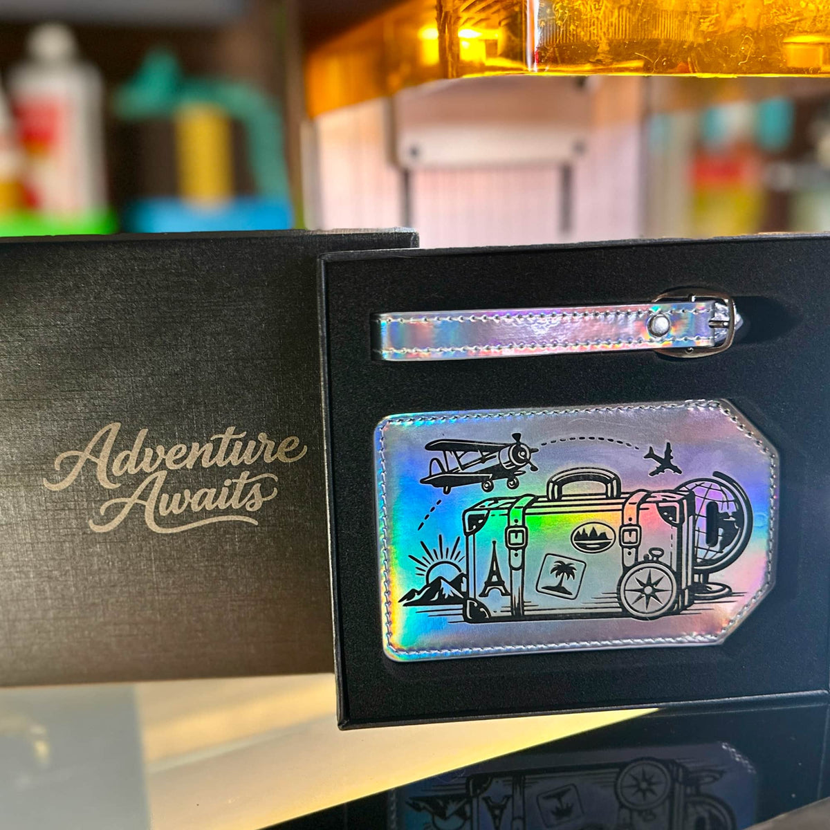 Personalized Laserette Luggage Tag