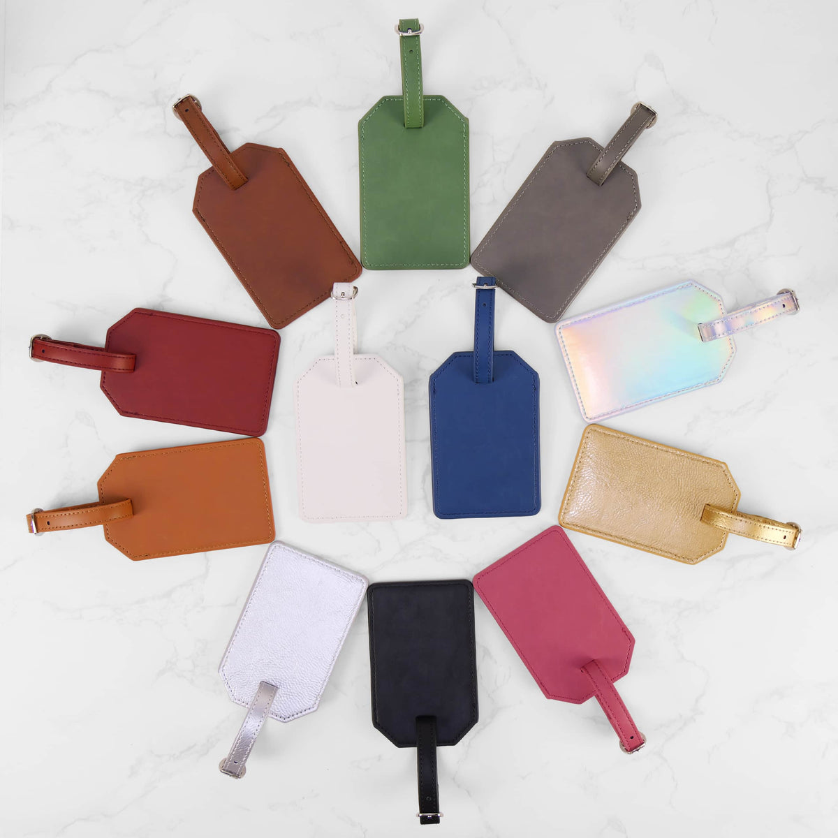 Personalized Laserette Luggage Tag