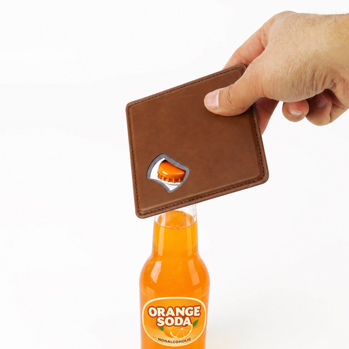 Custom Personalized Magnetic Bottle Opener Coaster