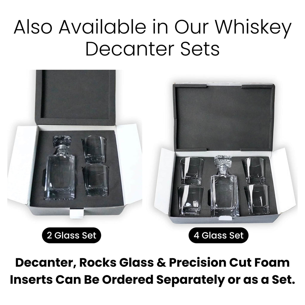 Personalized Whiskey Rocks Glasses – Set of 2 or 4