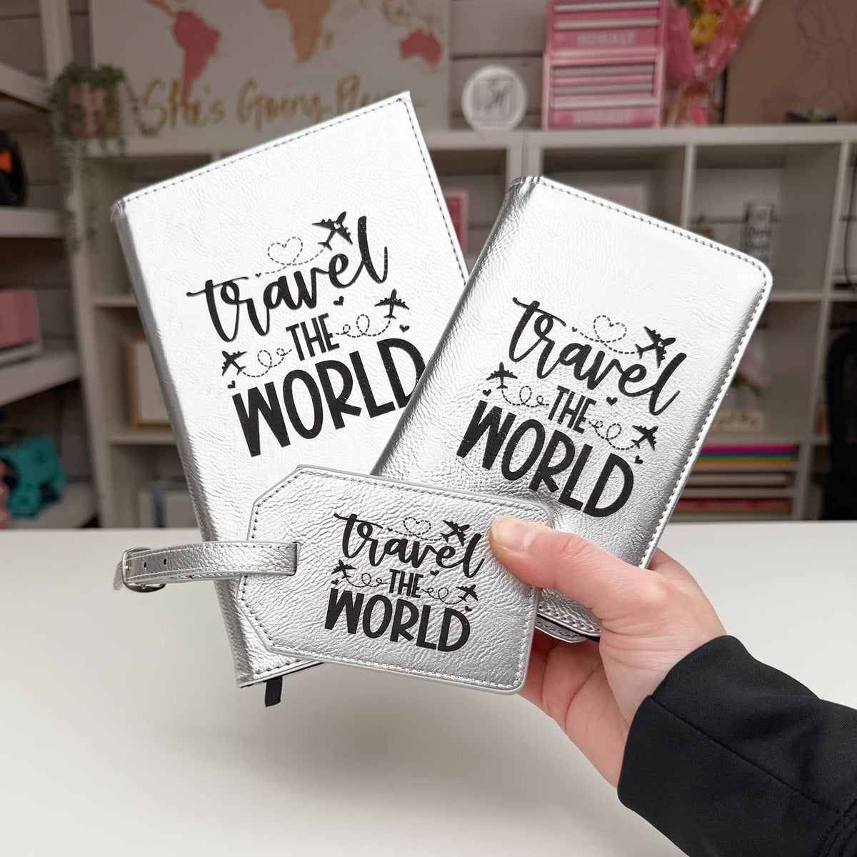Personalized Laserette Luggage Tag