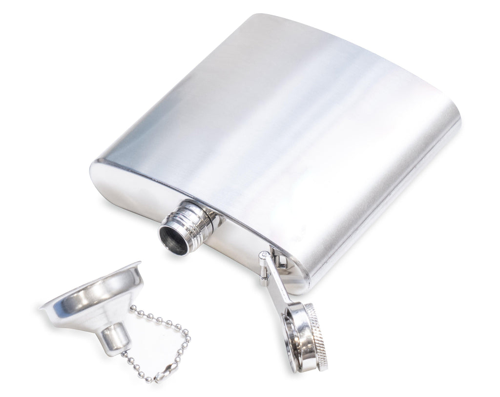 Personalized Flask with Funnel – 6 oz