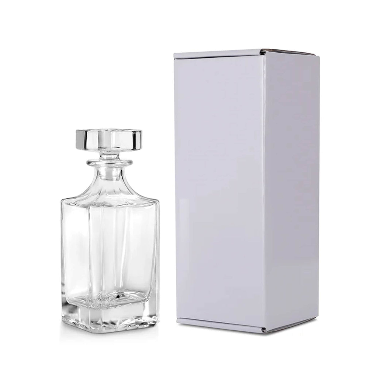 Personalized Square Whiskey Decanter – 750 mL