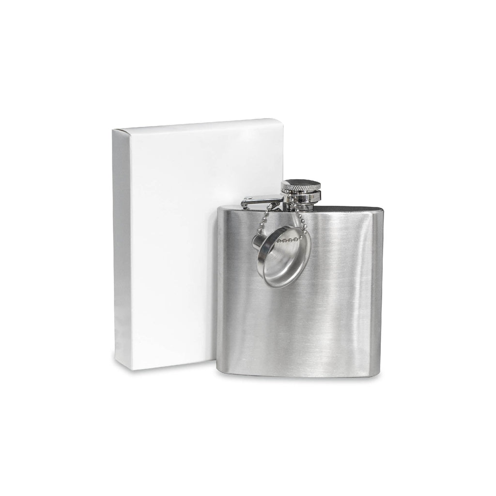 Stainless Steel Flask, 6oz