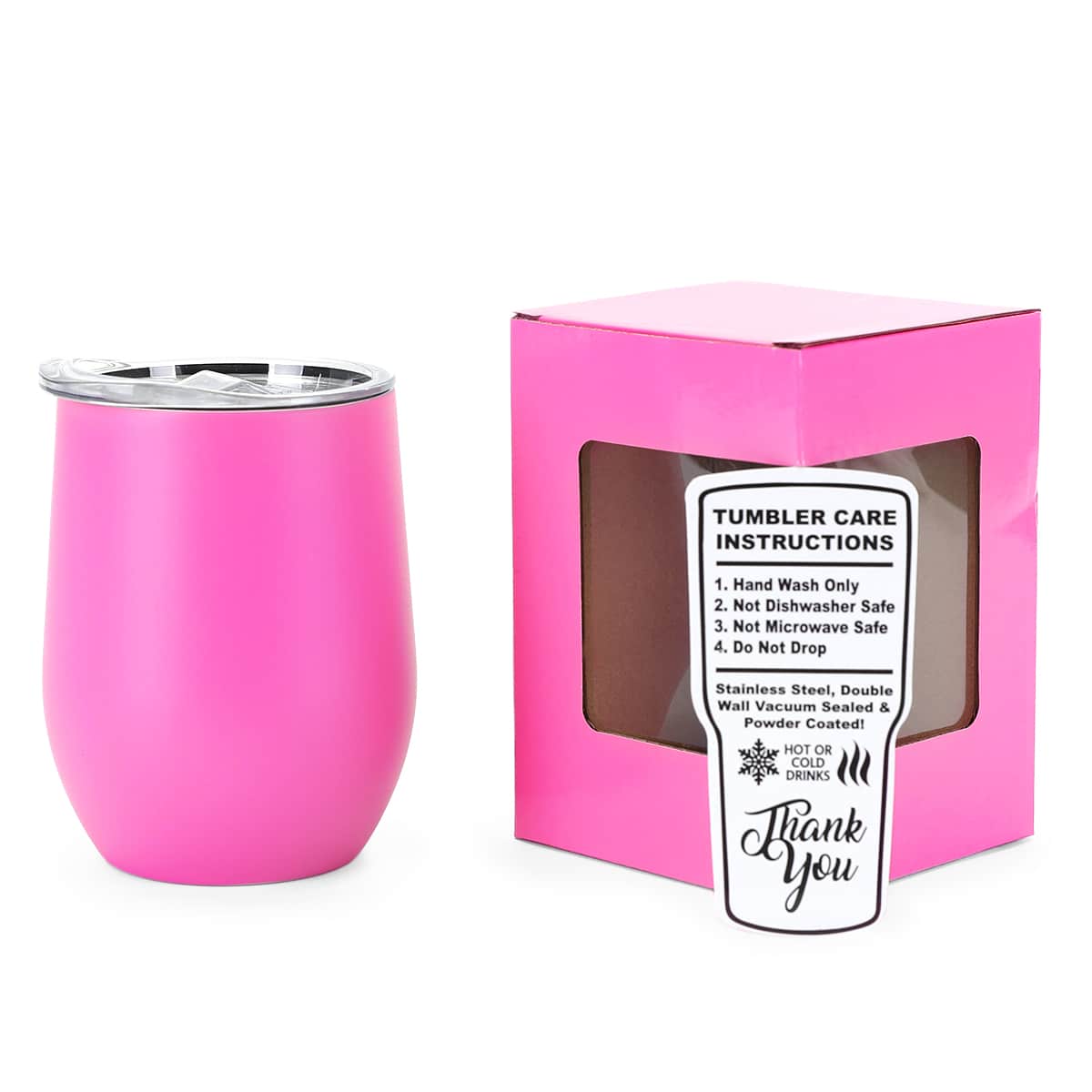 Personalized 12 oz Wine Tumbler