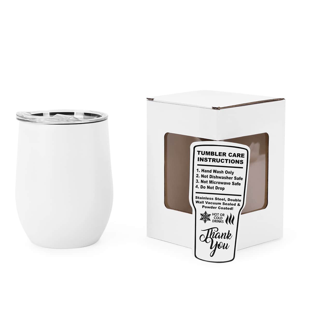 Personalized 12 oz Wine Tumbler