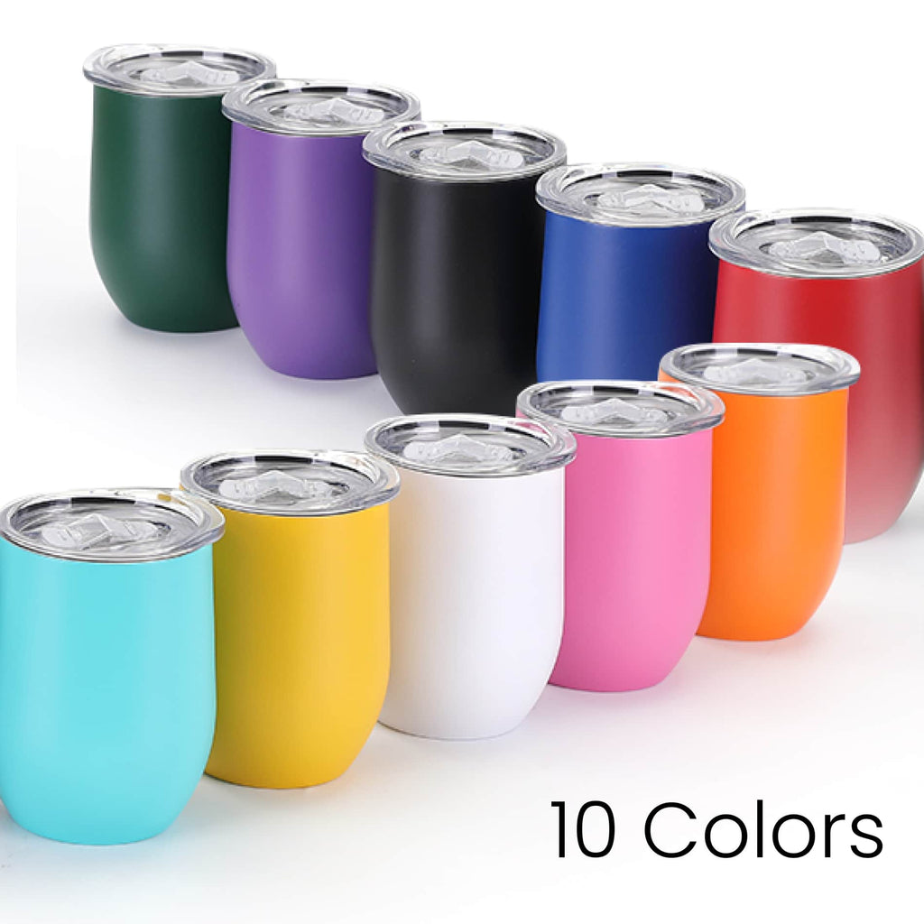 Personalized 12 oz Wine Tumbler